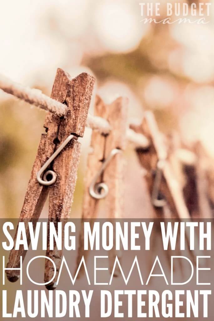 We have saved over a $1,000 by switching from store bought detergents to homemade laundry detergent. It is pennies on the dollar and works incredibly well.