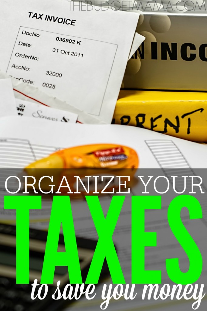 Taxes may be no fun, but if you do not organize your taxes all year long, you could end up spending more money. Keep your taxes organized and save more money! 