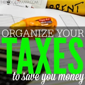 Simple Ways to Organize Your Taxes to Save You Money SQ