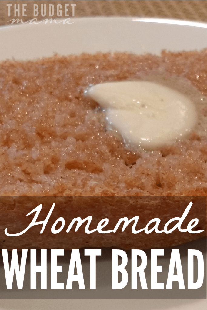 This homemade wheat bread recipe is our family's favorite and is super easy and delicious! Perfect for sandwiches, toast, and homemade bread crumbs. 