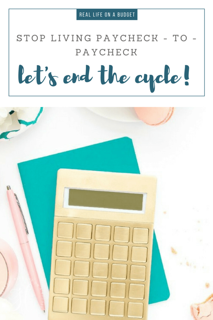Stop living paycheck to paycheck and regain control of your money with these three strategies. 
