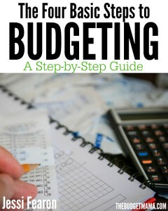 The Four Basic Steps to Budgeting