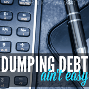 Dumping Debt Ain't Easy SQ