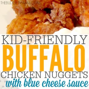 Oven Baked Buffalo Chicken Nuggets SQ
