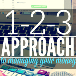 The 1-2-3 Approach to Managing Your Money SQ