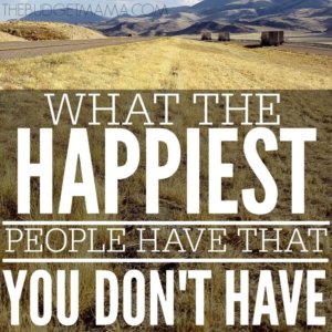 What the Happiest People Have that You Don't Have SQ