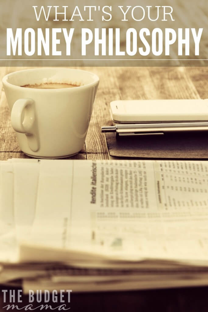 What's your money philosophy? Knowing what you value most when it comes to your money is important to figuring out how money can best serve you. 