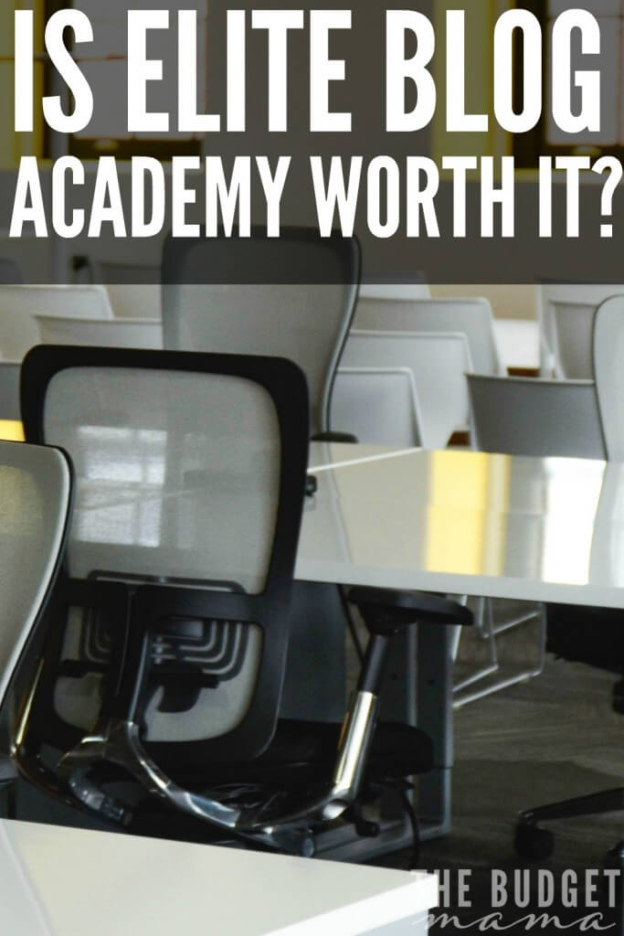 Should I take Elite Blog Academy, the blog course offered by Ruth of LivingWellSpendingLess.com? This will give you an in depth look at why and why NOT to take the course. 