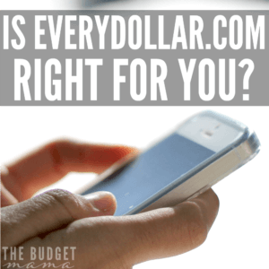 Is EveryDollar.com right for you? this review of Every Dollar will help you determine if using an online budgeting software tool will help you better manage your budget along with helping you track your progress through Dave Ramsey's Baby Steps.