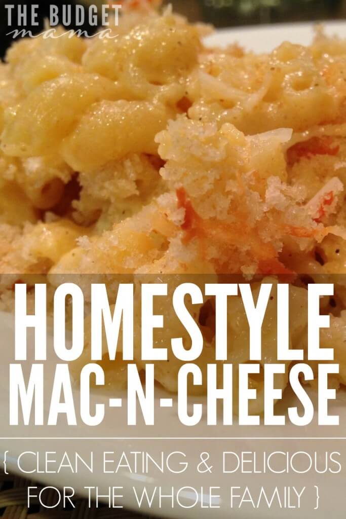 Looking for a delicious homestyle mac n cheese recipe that is sure to please the whole family? This is a super delicious recipe and best of all, it's clean eating! 