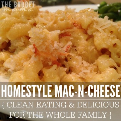 Looking for a delicious homestyle mac n cheese recipe that is sure to please the whole family? This is a super delicious recipe and best of all, it's clean eating! 