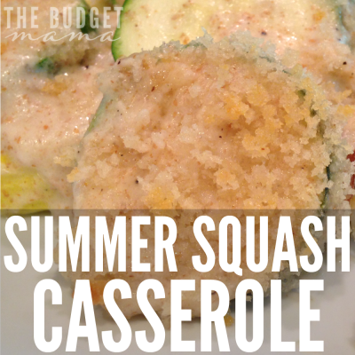 This summer squash casserole recipe is part of a clean eating diet, but is super cheap - especially if you have a garden! Use up your harvest and make this delicious main or side dish! 