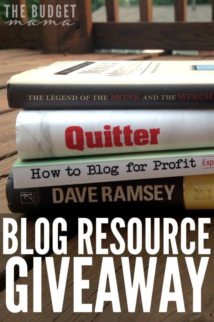 Blog Resource Giveaway