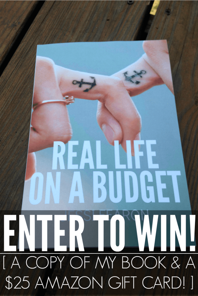 It's giveaway time! Today is our 6 year wedding anniversary but YOU get the present - because we're awesome like that. :)