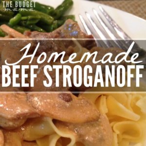 Looking for a homemade beef stroganoff recipe that doesn't use any "cream of ______" soups? Then this is the one for you! This has quickly become my family's favorite version of the classic meal and best of all, it's part of a clean eating diet! 