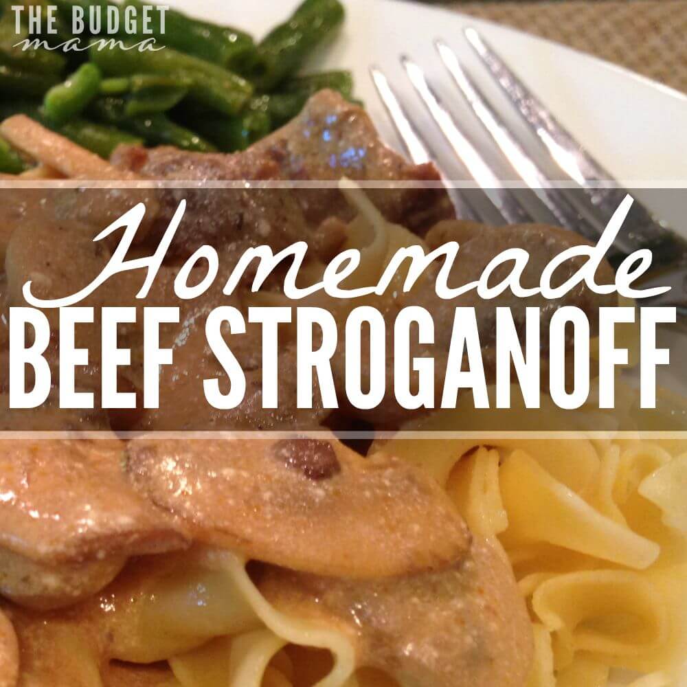 Looking for a homemade beef stroganoff recipe that doesn't use any "cream of ______" soups? Then this is the one for you! This has quickly become my family's favorite version of the classic meal and best of all, it's part of a clean eating diet!