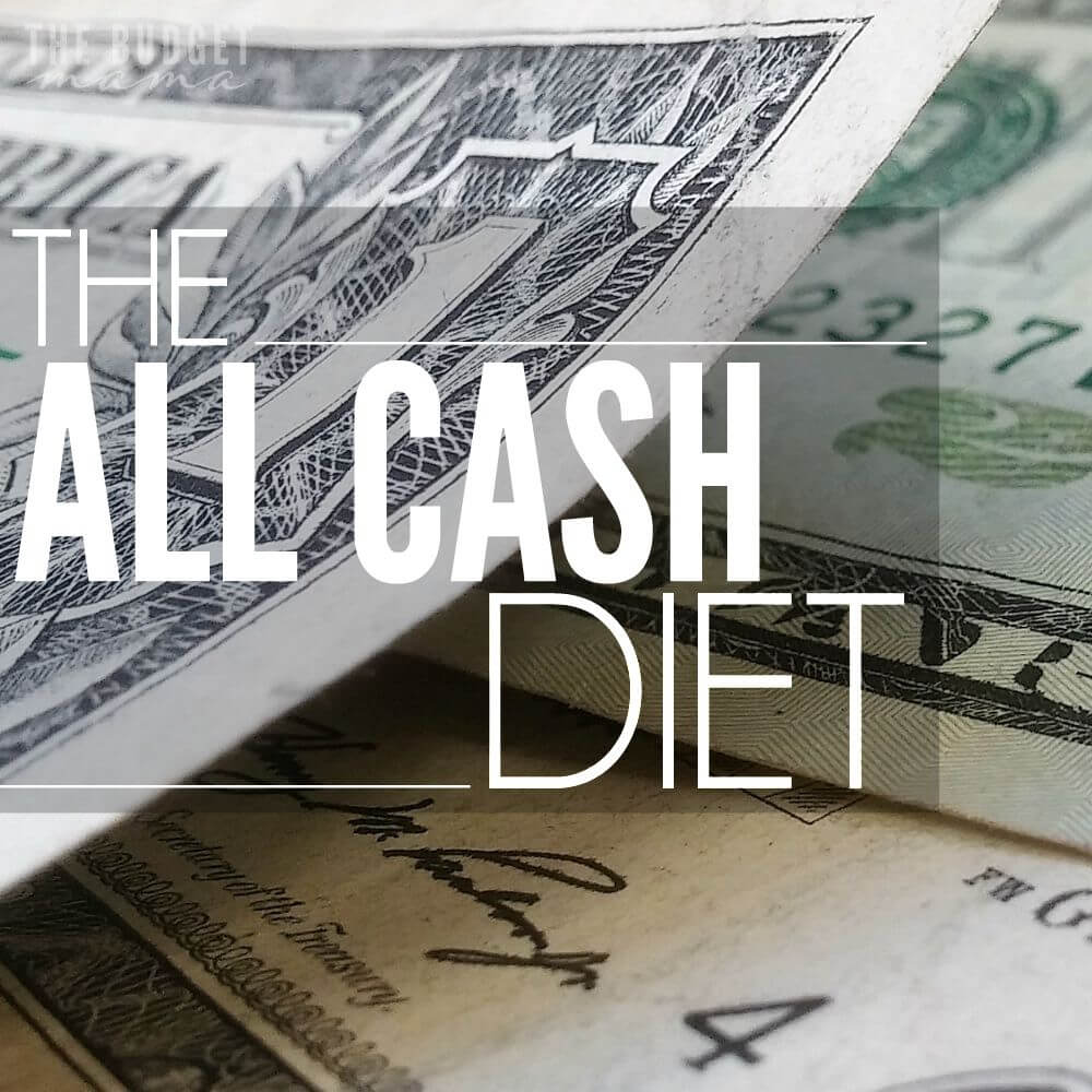 Want to make a better budget? Want to actually stick to your budget? For the next 31 days, try an all cash diet and challenge yourself to stick to your budget.