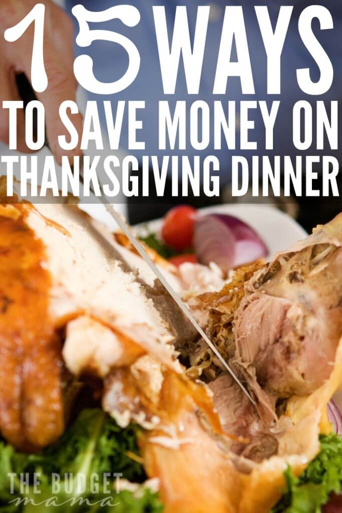This is a great post from Reelika on how to save money on Thanksgiving dinner! If you're trying to save on this year's meal, make sure you check out these 15 simple ways to save!