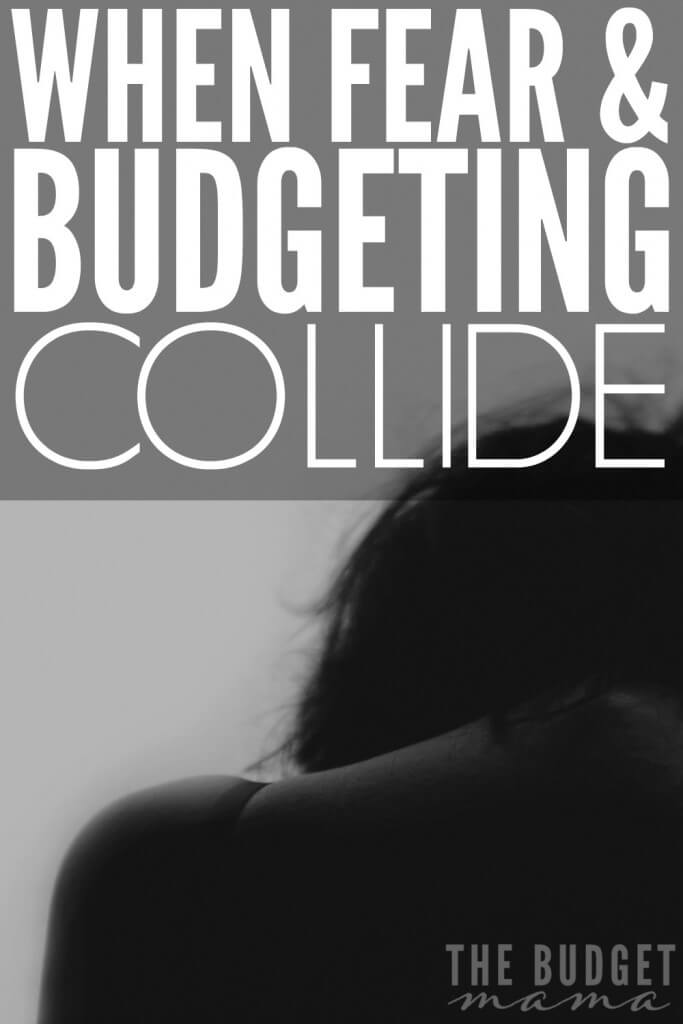 When fear and budgeting collide it can be a challenge to see the way out. Fear cripples us and leaves us afraid of knowing how much money we have or don't have and puts blinders on us - preventing us from seeing just what we should do in these times. 