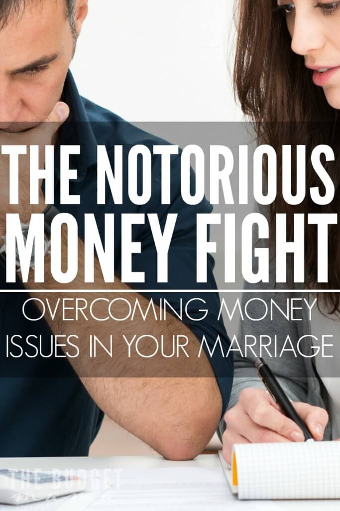 Ahhh...the notorious money fight - you know the one. The one where you start wondering if your marriage will survive. Overcoming money issues in your marriage usually starts with recognizing where we may be lacking...or at least that is how we solved our latest bought of the money fight. 