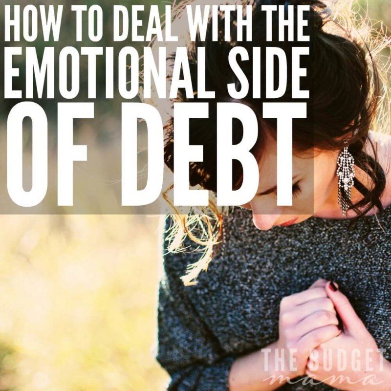Dealing with the emotional side of debt isn't easy. But there are ways to cope and bring yourself to true financial peace.