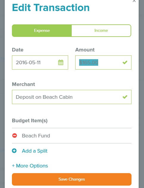 Edit Transaction