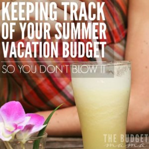 Keeping track of your summer vacation budget can be challenging especially while on vacation. The "fund" system has been a great way to help us stick to our summer vacation budget and keeping track of our spending has been made even easier!