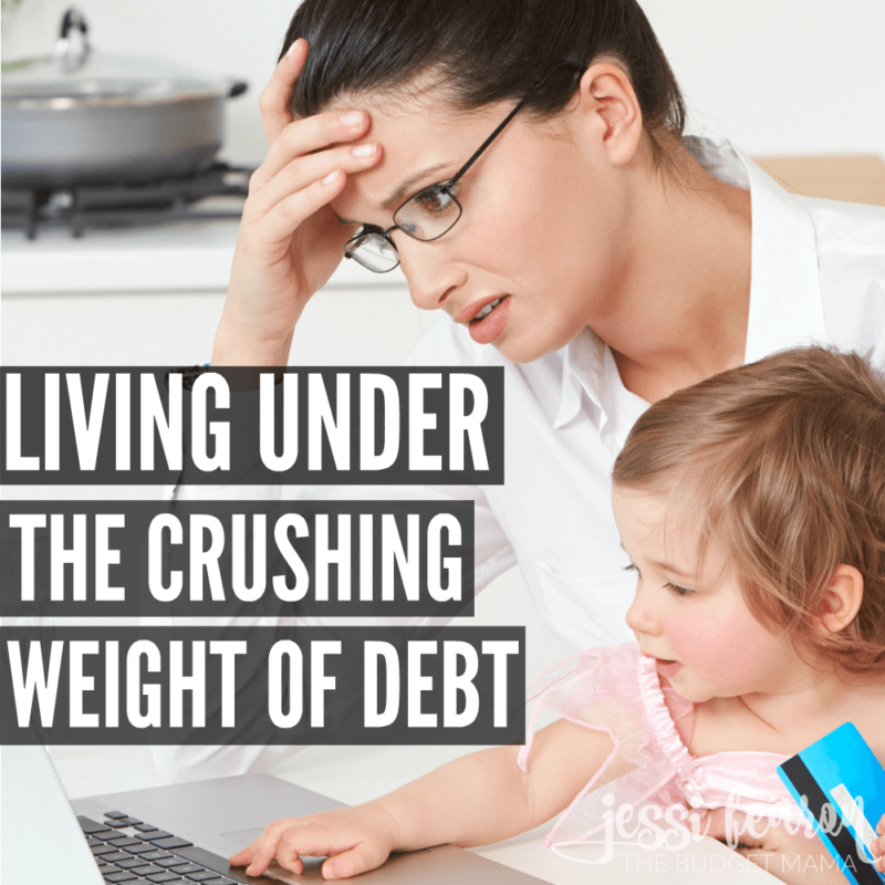 It's hard to live underneath the crushing weight of debt. When it all seems impossible to get out and actually find room to breathe, but it's not impossible to get out from underneath the weight of debt.