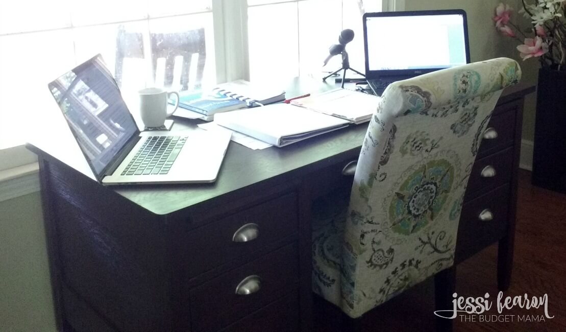 My desk
