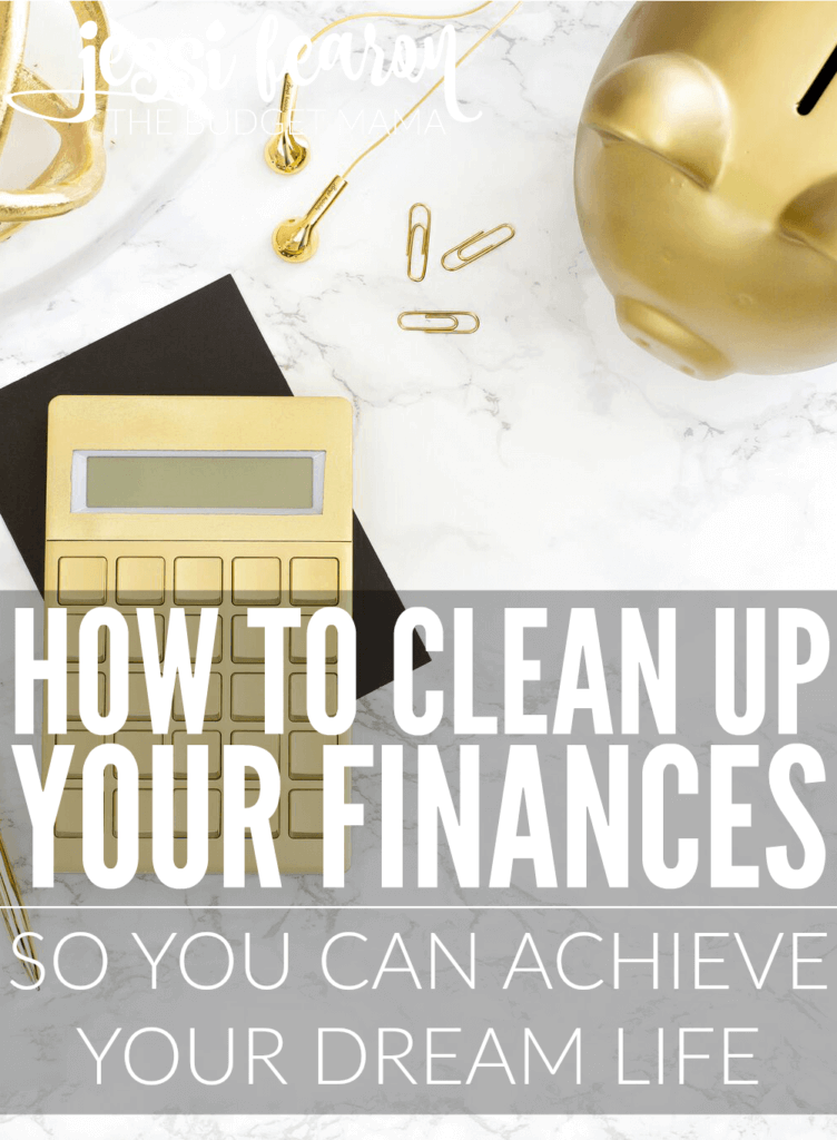 "How do I clean up my finances?" Is a question I'm often asked and it's a challenge for sure but not an impossible one. If I could do it so can you. 