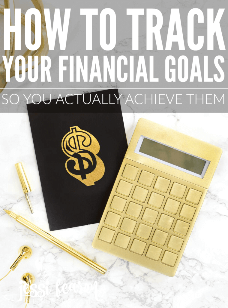 You know you should have financial goals in place and you probably already do, but how to track your financial goals once you've made them? If you don't already have a system for tracking your financial goal progress this may help to give you some ideas!