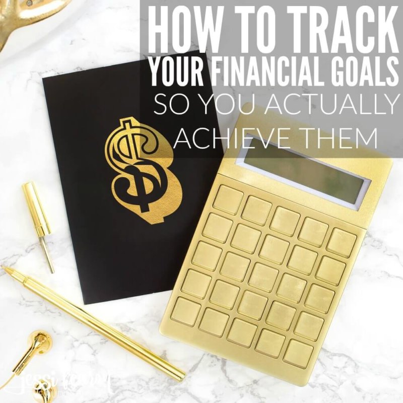 You know you should have financial goals in place and you probably already do, but how to track your financial goals once you've made them? If you don't already have a system for tracking your financial goal progress this may help to give you some ideas!