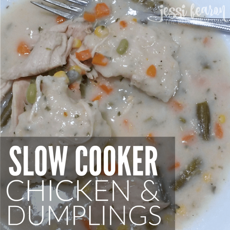 This slow cooker chicken and dumplings recipe is so gosh darn good you may be asked to make it every night! This recipe is mostly clean-eating and will make getting dinner on the table super easy on those busy weeknights!