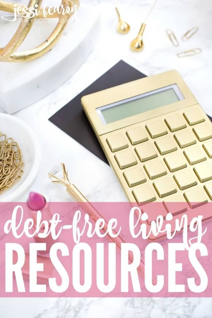 Debt-free living resources; Ways to make living a life free from debt a reality!