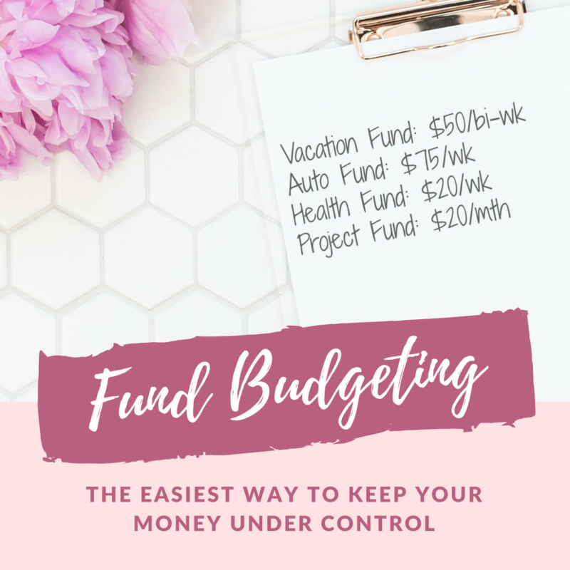 Our funds budget system is what keeps us from going over budget and helps us manage all those "unexpected" expenses.