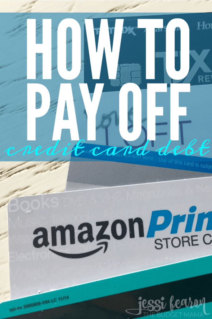 How to pay off credit card; If you're wanting to start on the debt-free journey, getting rid of your credit card is one of the best places to start. 