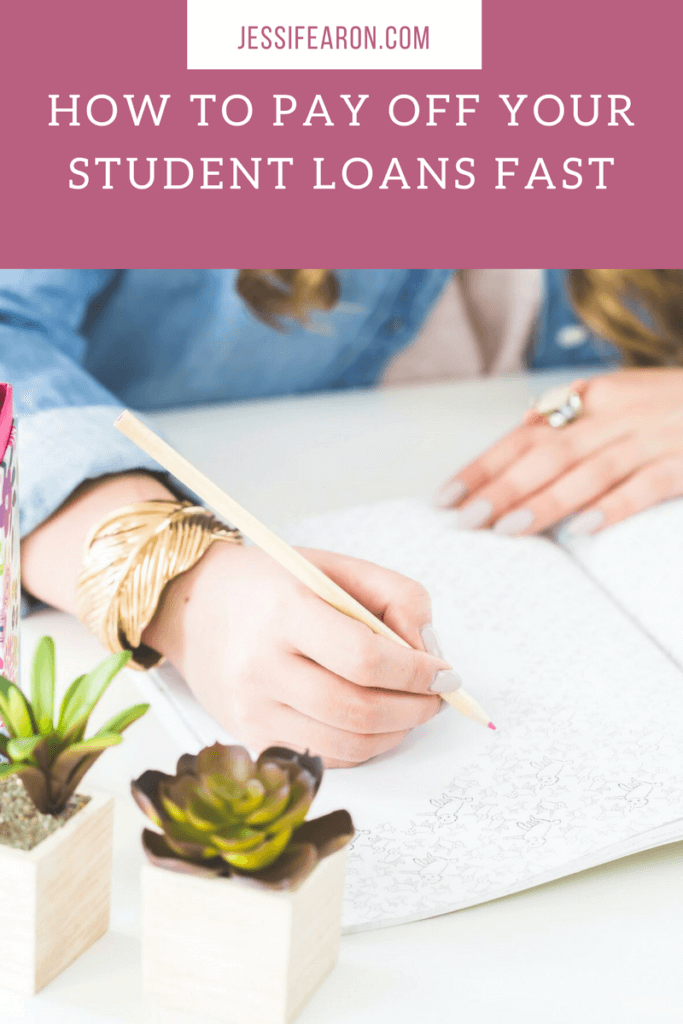 Is refinancing your student loans a good idea? Would it help you pay off your debt faster? In some cases, yes! Refinancing your student loans can actually help you pay off the debt so much faster!