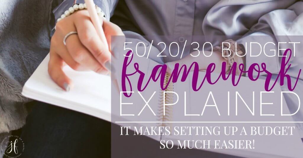 The 50/20/30 budget is a simple way to set up a budget. Even though it sounds a little intimating, it's really simple. Here's the 50/20/30 budget explained.