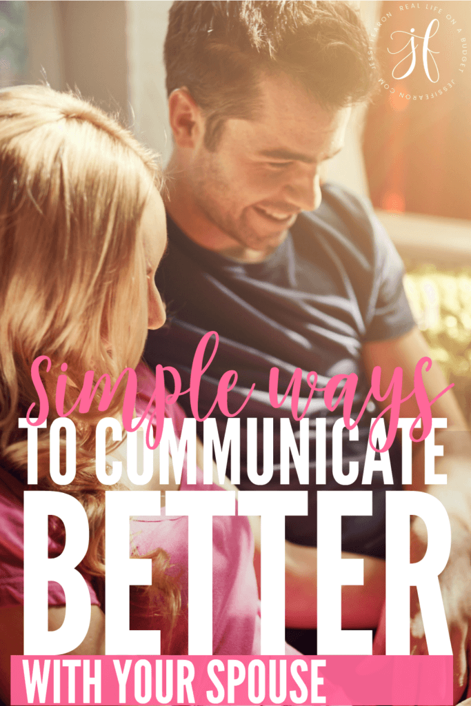 Simple ways to communicate with your spouse