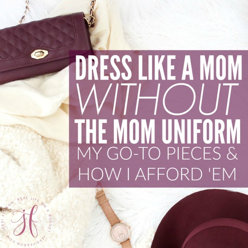 Want to be comfortable but don't want to wear the dreaded "mom uniform"? These mom style tips will share my favorite pieces along with how I afford them as a mom to three kiddos.