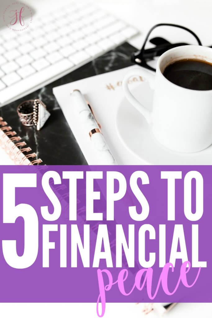 When you have a plan, things become more clear and easier to understand. Take the steps to financial peace today and you'll start to find the clarity you're searching for.