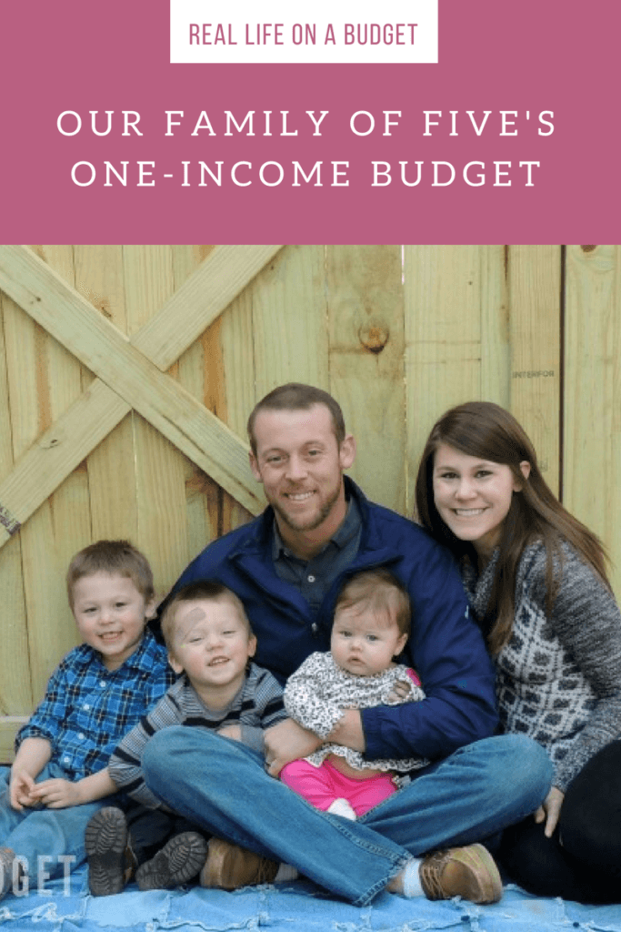 Every year I update this post to include the changes with our family. This is our 2016 one-income budget for our now family of five. Our budget isn't perfect, but this is our real life on a budget. 