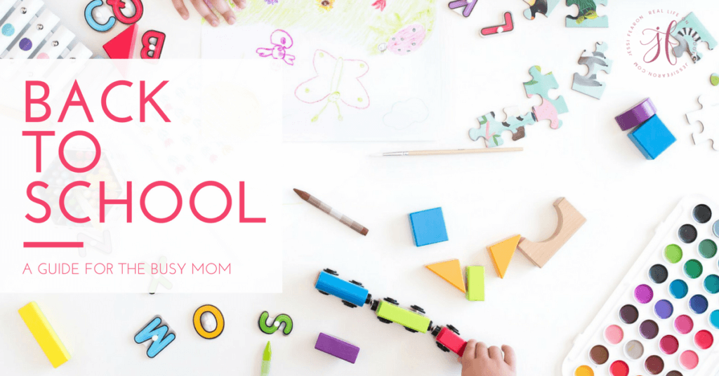 BACK TO SCHOOL TIME??!! If you're a mom with young kids, this is a MUST read!! Simple and to the point with great advice and resources to help the overwhelmed mom for getting ready for back to school season!