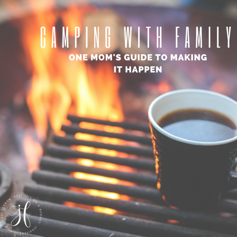 As a mom of three littles, I know how hard it came appear to make this happen but it can happen! How to go camping with your family and not lose your sanity