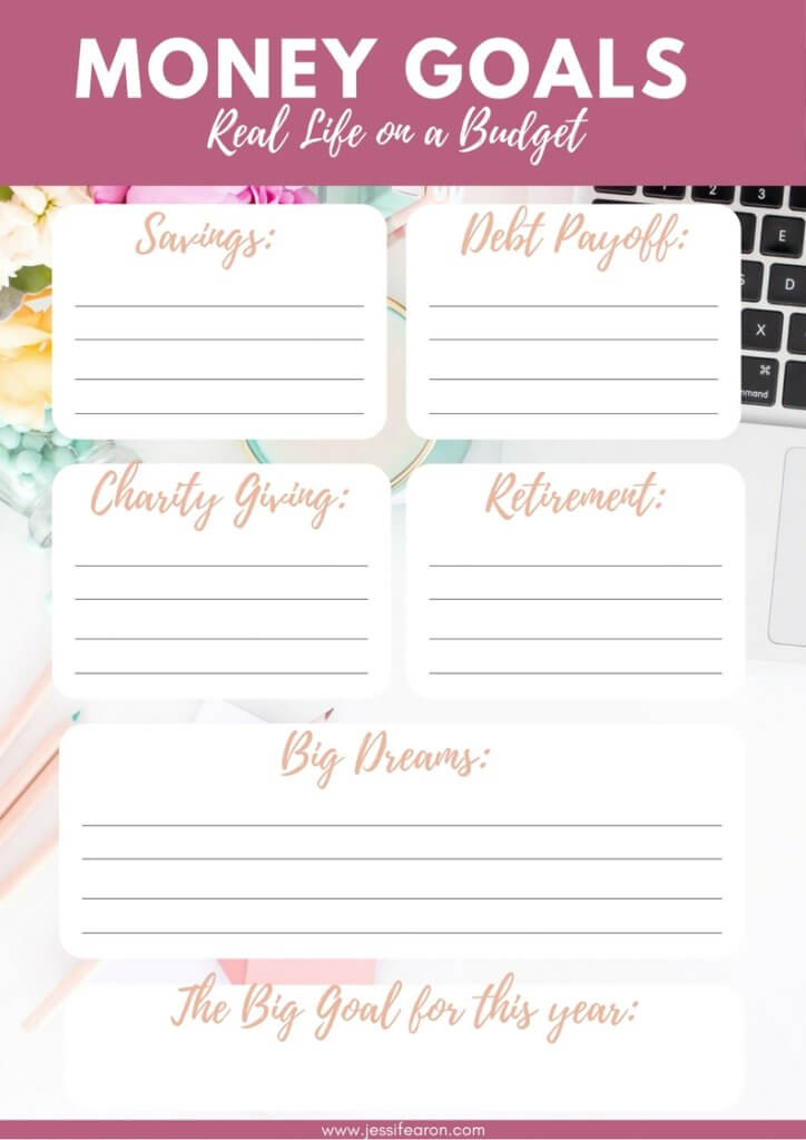how to set money goals