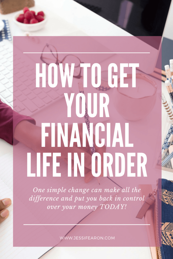 Want to get your financial life in order? This one thing will get you further ahead and put you back in control over your money.