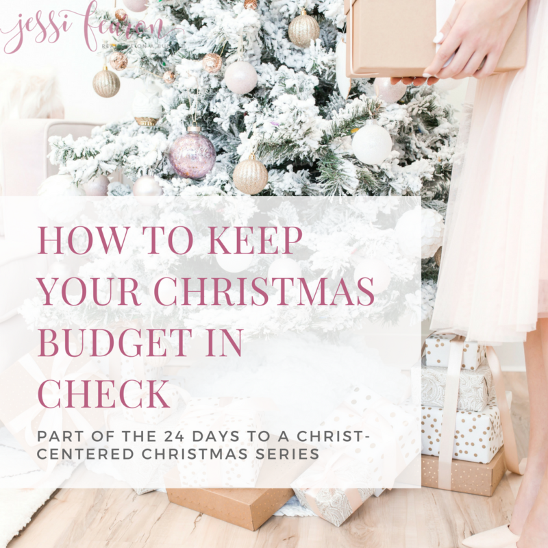 What do you really want for Christmas? Do you want more financial stress or would you rather live out the true meaning of the season & stick to your Christmas Budget?