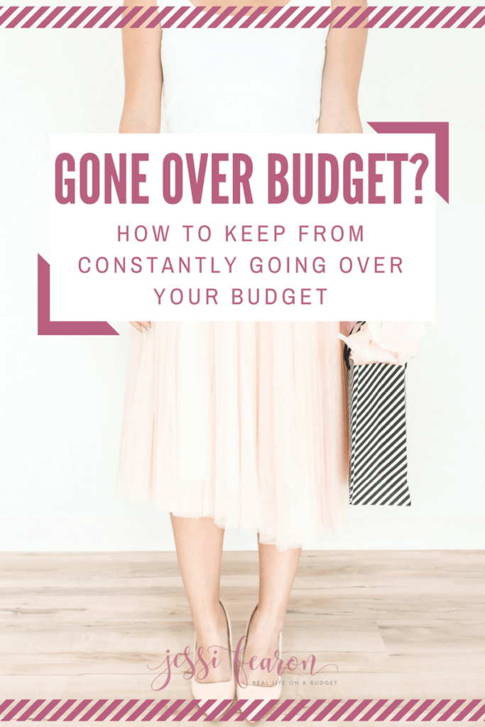 How to stick to your budget; Go over budget? Frustrated because you can't seem to stick to your budget. How to stop going over budget may be a little bit easier than you might expect. It just takes knowing how you work with money. 