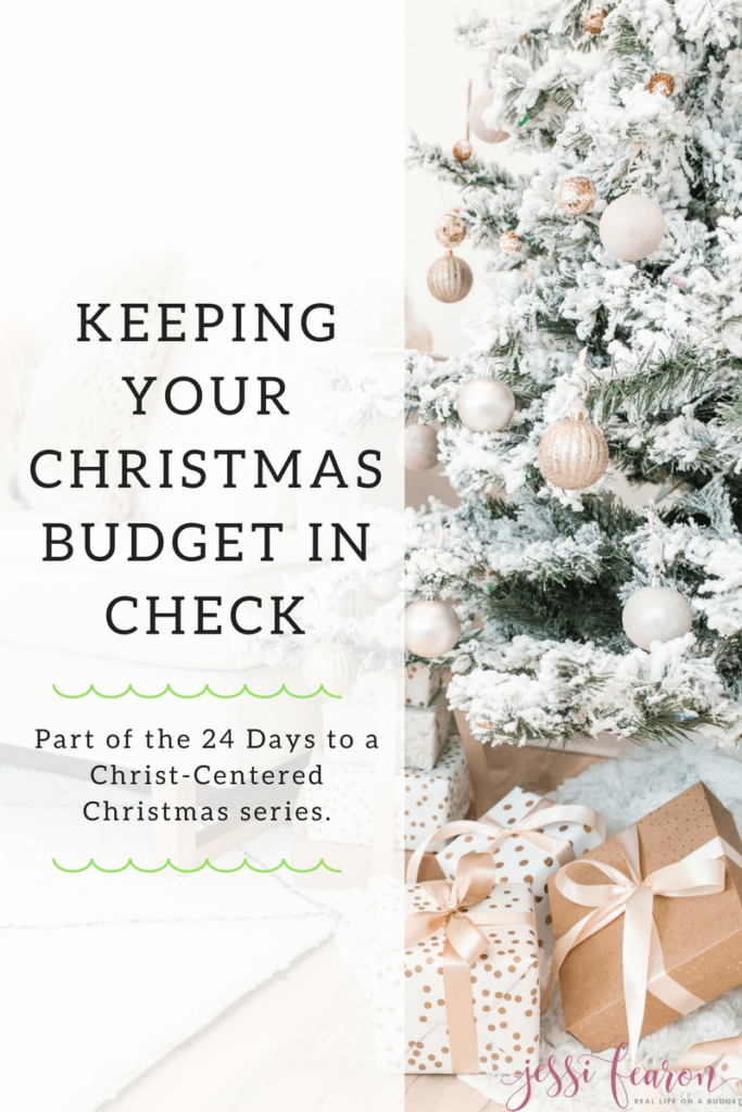 What do you really want for Christmas? Do you want more financial stress or would you rather live out the true meaning of the season & stick to your Christmas Budget?