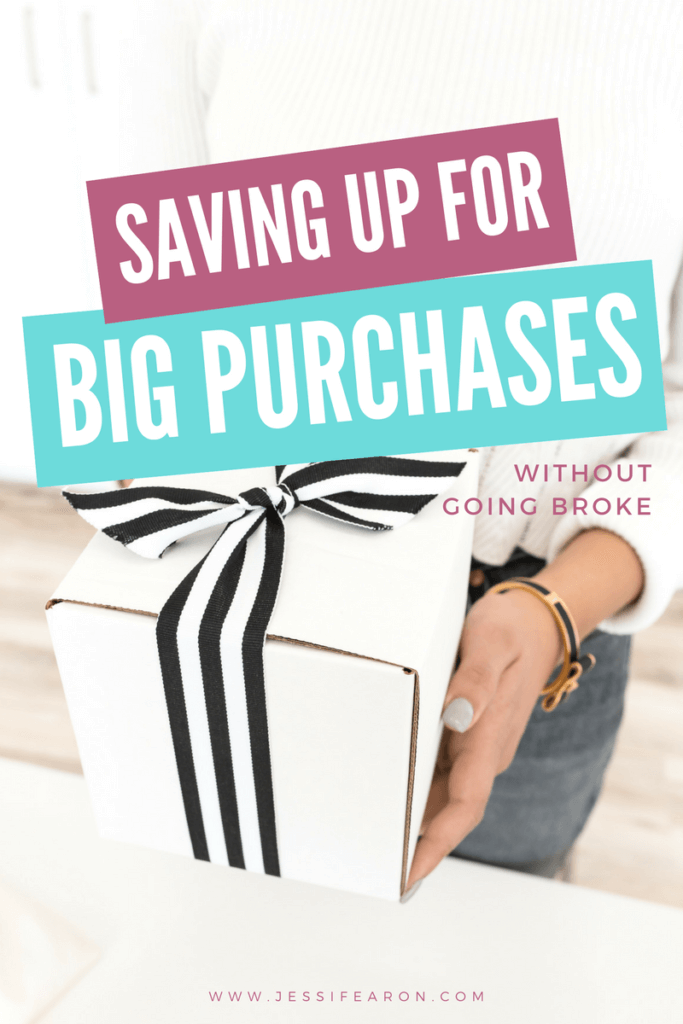 Saving for a big purchase doesn't mean that you have to go broke in the process. Here's how you can save for a big purchase without going broke. 
